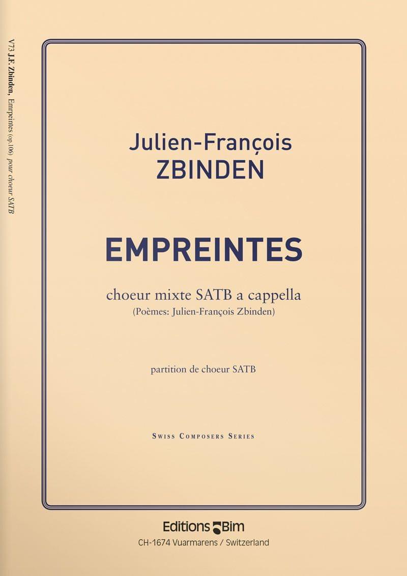 Zbinden Jf Empreintes V73