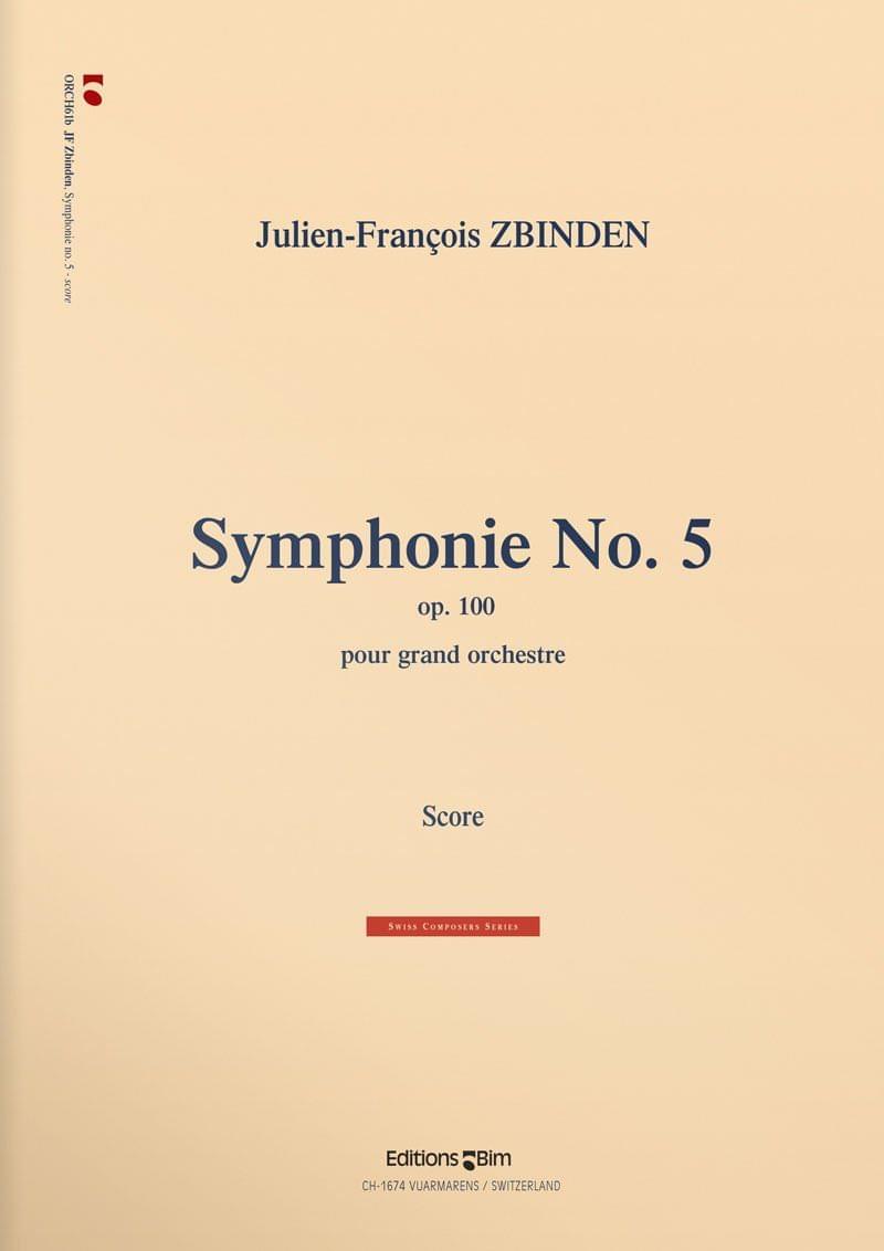 Zbinden Jf Symphonie No 5 Orch61