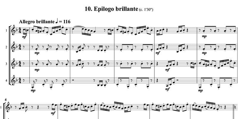 10. Epilogo brillante
