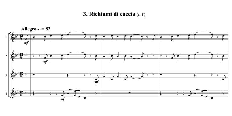 3. Richiami di caccia