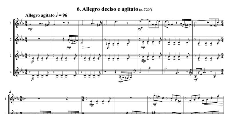 6. Allegro deciso e agitato