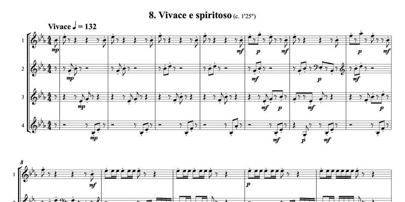 8. Vivace e spiritosoco