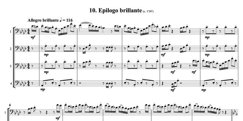 10. Epilogo brillante