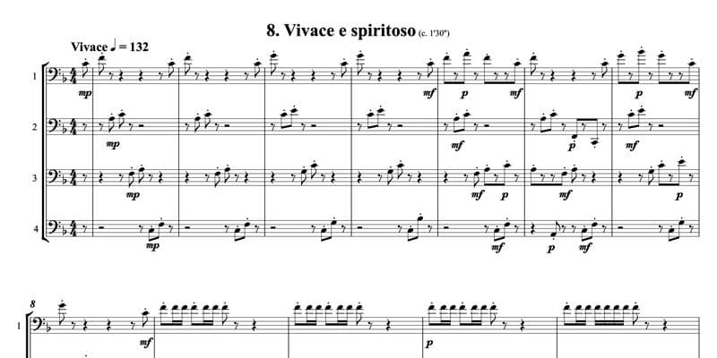 8. Vivace e spiritoso