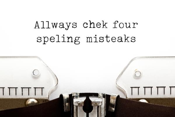 Effective proofreading tips