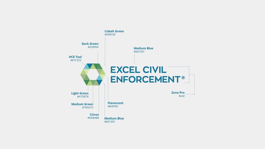 A brief explanation of the Excel Civil Enforcement logo