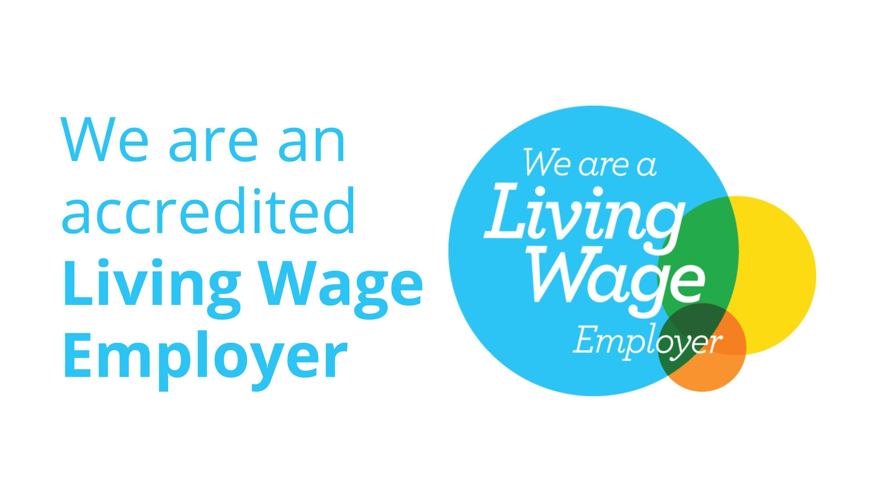 Living wage employer graphic