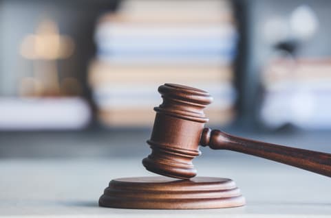 Gavel. Photo.