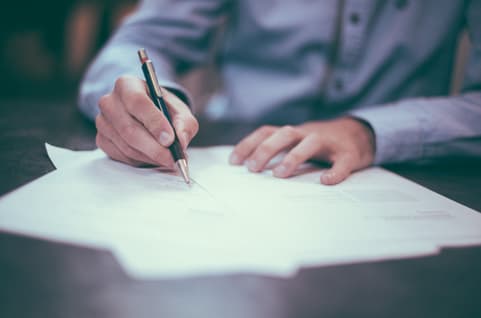 Paper signing