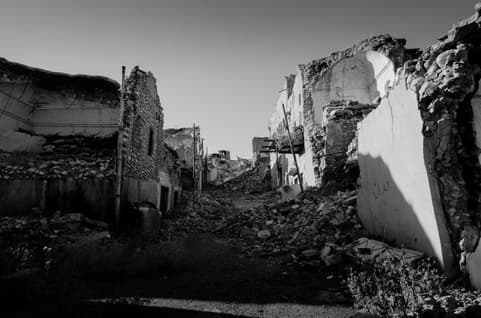 War ruins