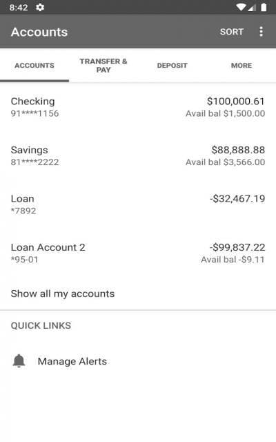 ALEC Mobile Banking screenshot