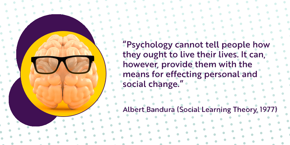 Albert Bandura on leveraging psychology for personal and societal change
