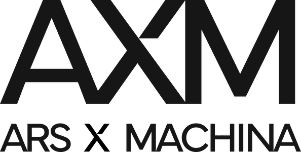AXM Logomark and Wordmark Black