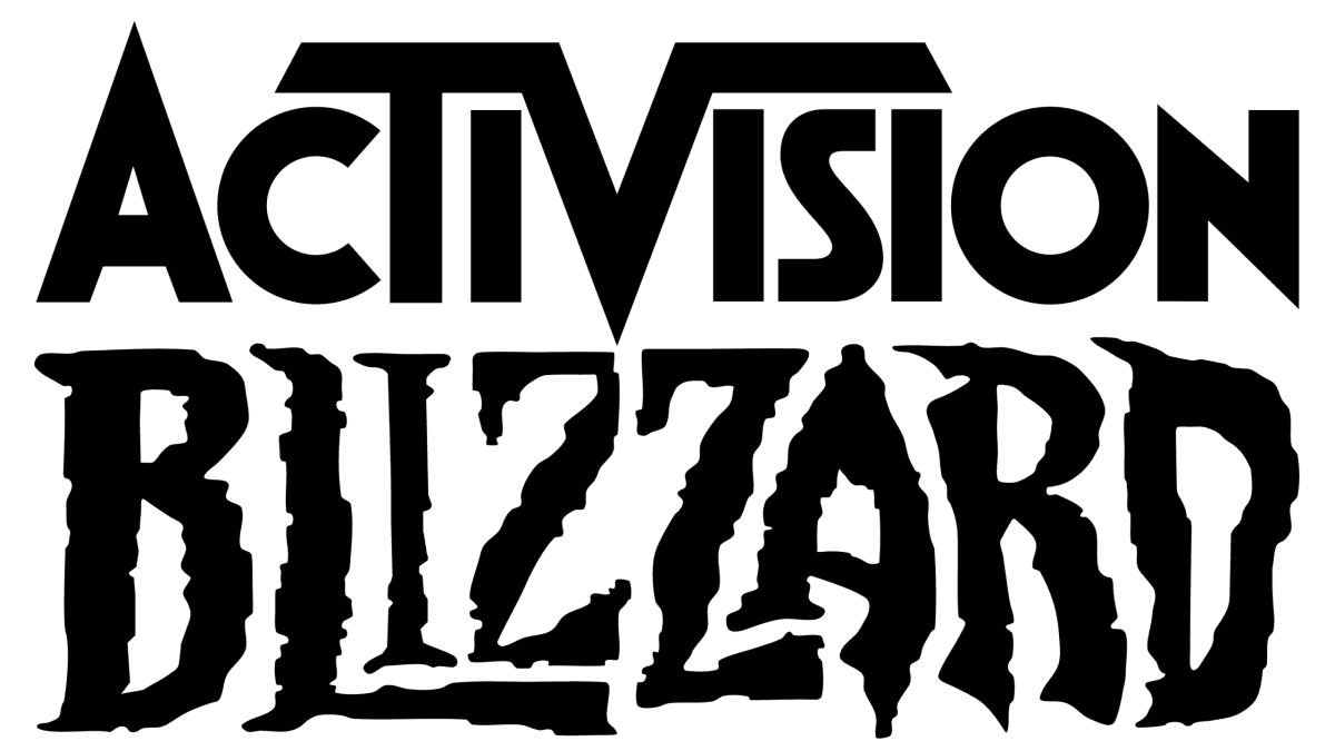 Activision blizzard logo Black