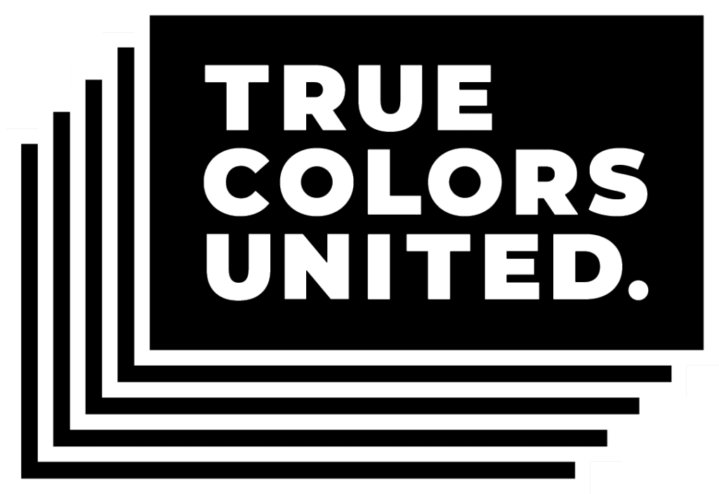 True Colors United Logo Mono Color RGB Black 1024x704
