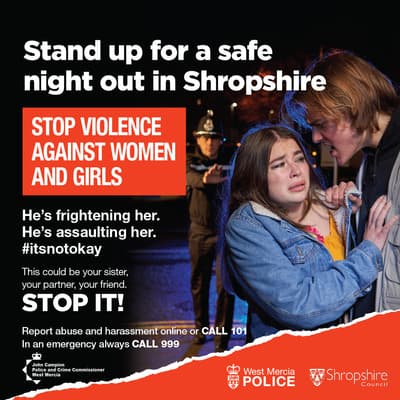 Have a Safe Night Out in Shropshire