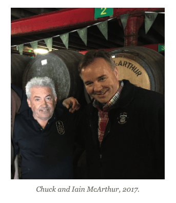 Chuck and Iain McArthur, 2017.
