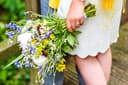 Regionaler Blumenstrauß für die Hochzeit