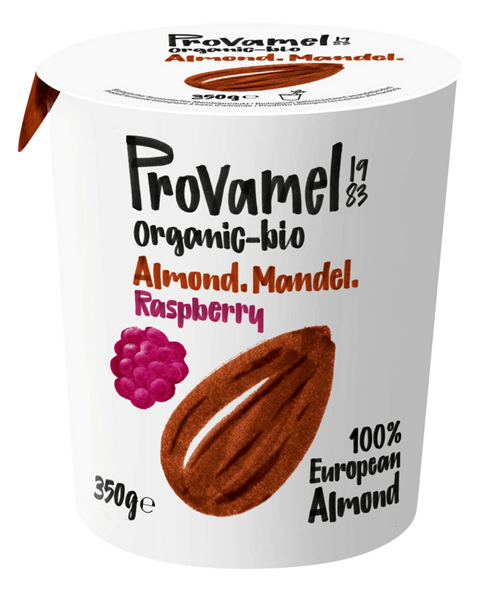 Packung mit Alternative zu Joghurt
