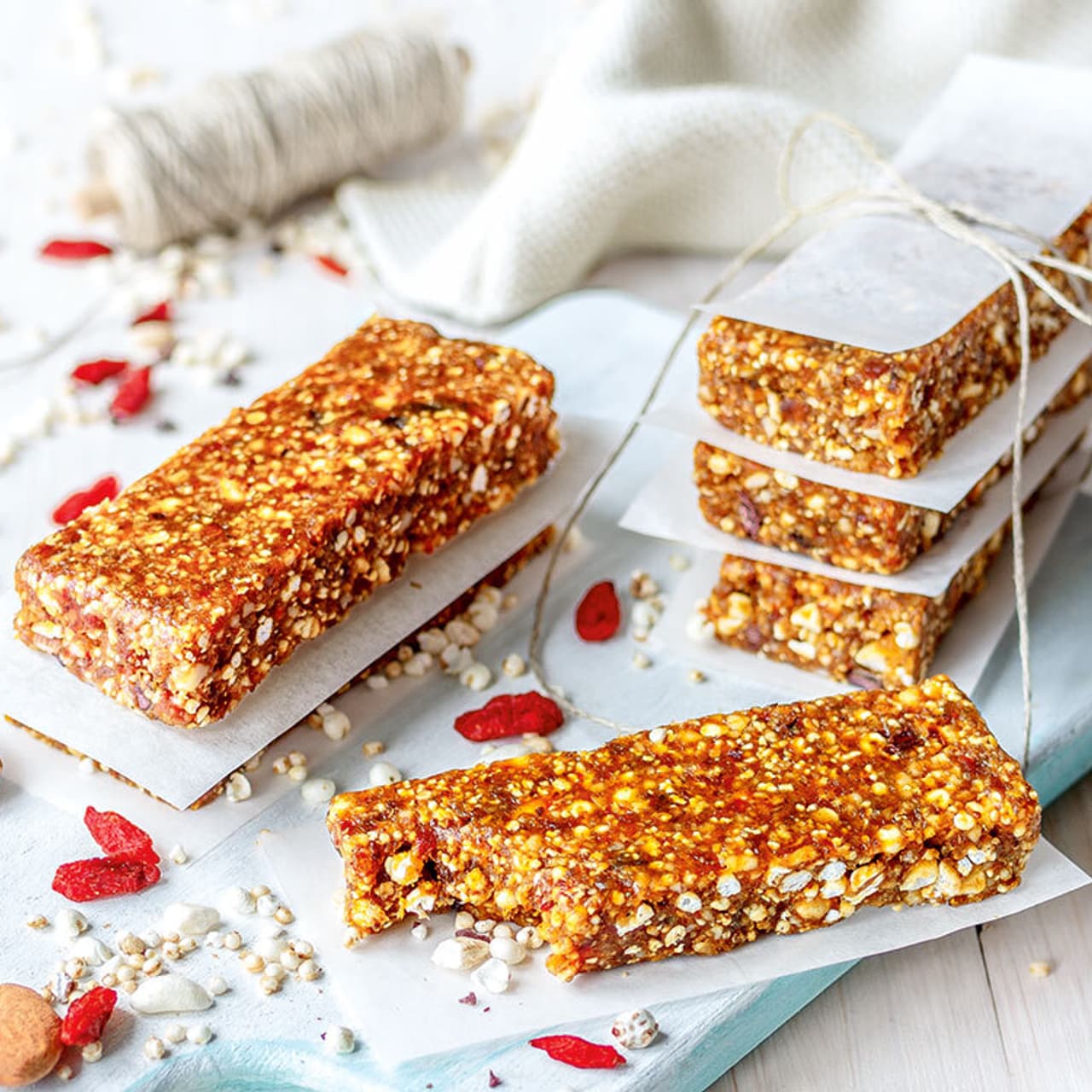 Power-Riegel mit Amaranth | Schrot&Korn