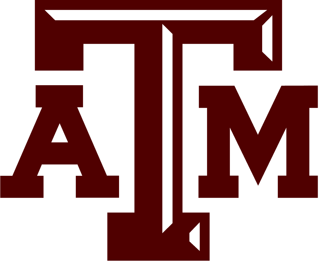 1246px Texas AM University logo svg