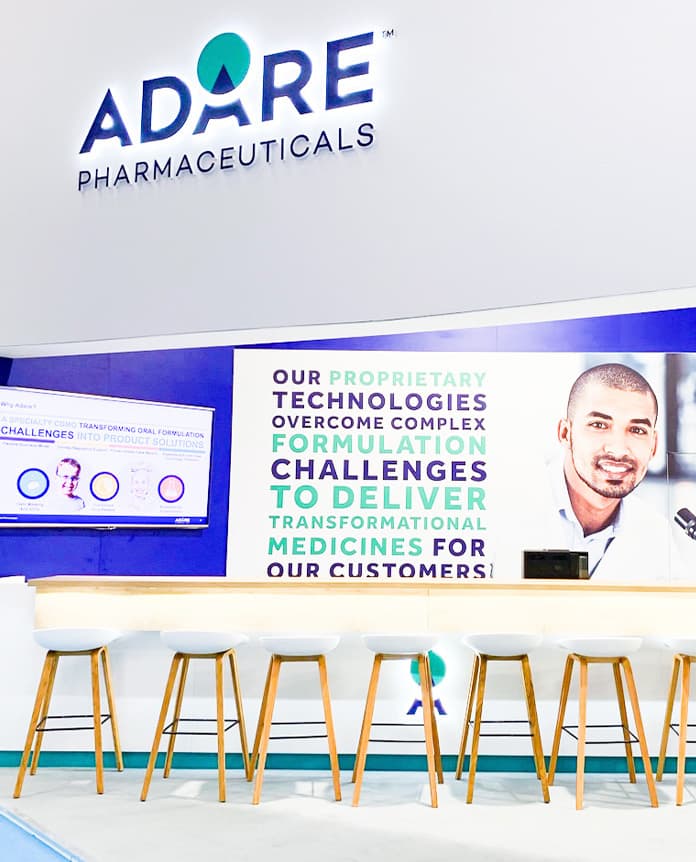 Adare Pharmaceuticals Logo on Header