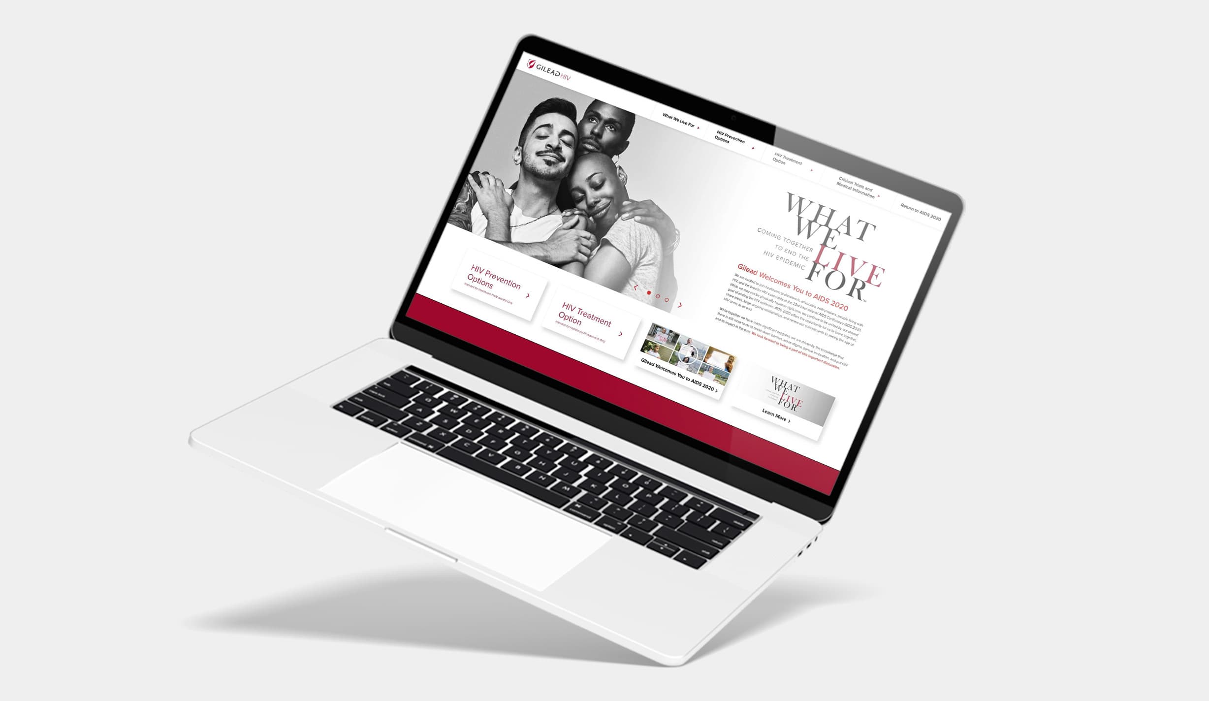 Gilead Aids 2020 message and mission