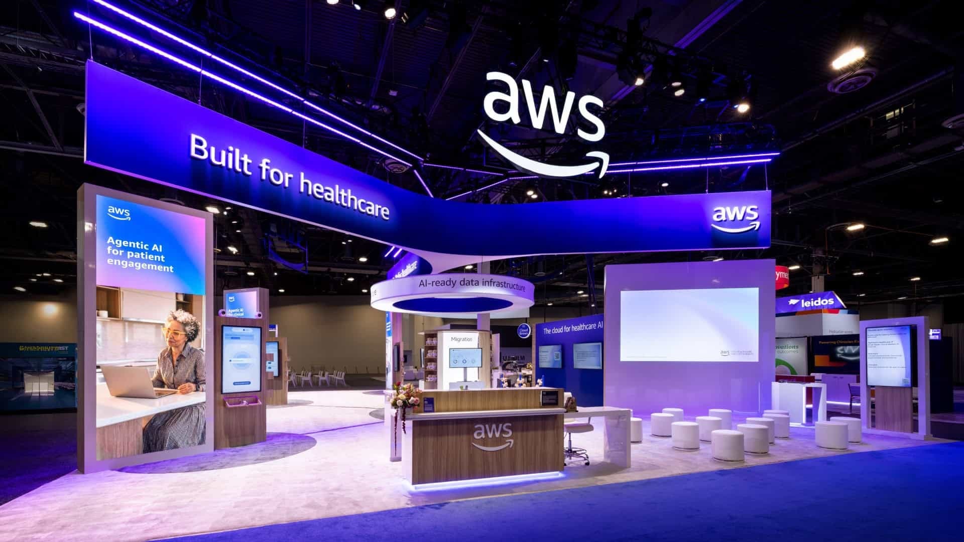 AWS Healthcare Booth at HIMSS 2026