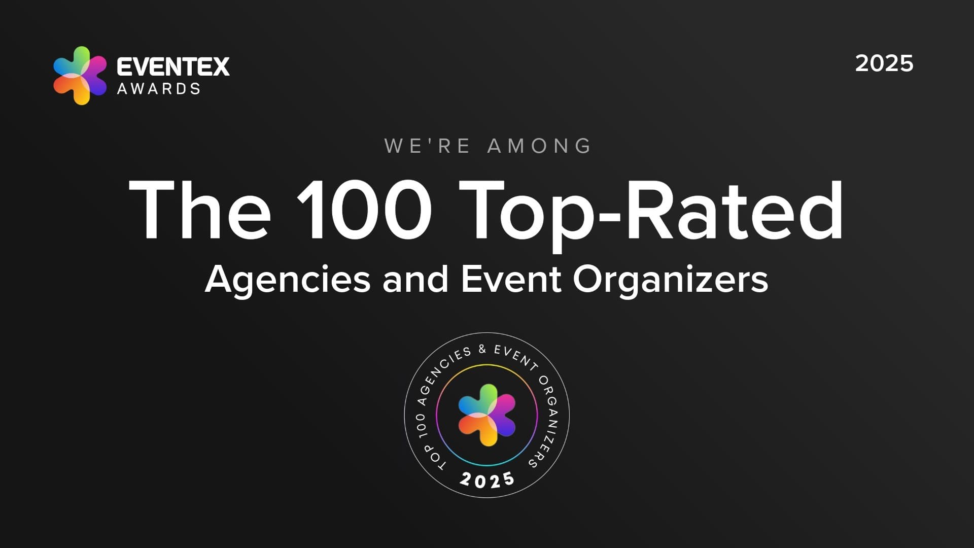 Sparks Top 100 Event Agency Eventex Awards 2025