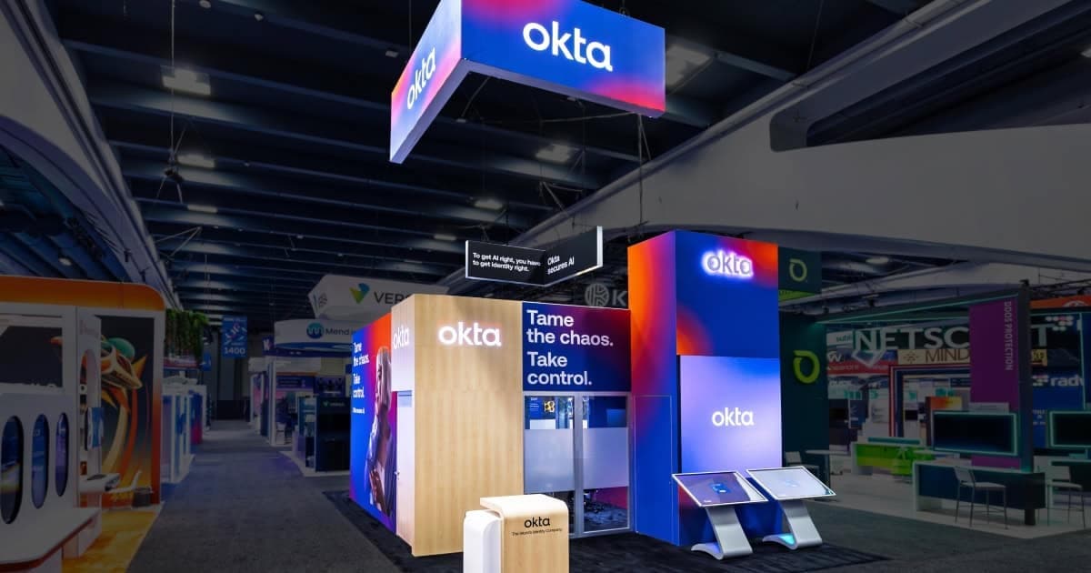 Okta booth