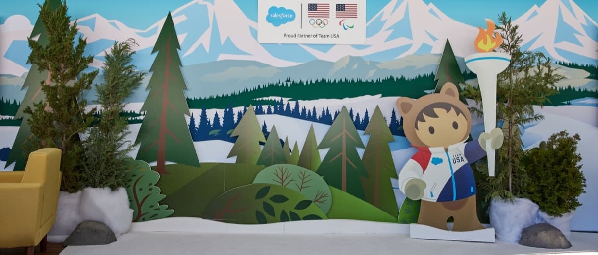 Salesforce olympics blog