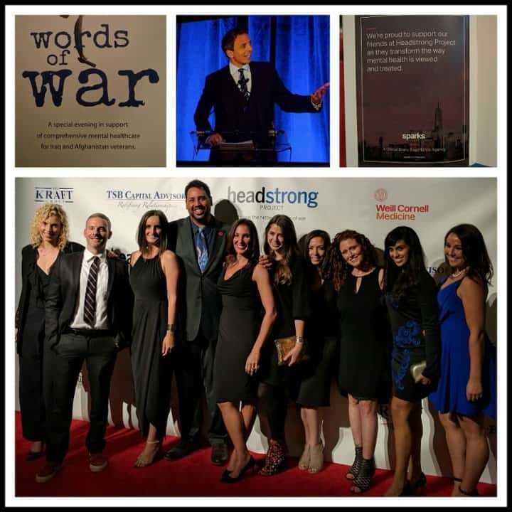 Sparks attends the headstrongs projec words of war gala