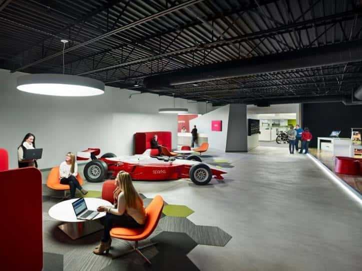 Sparks named office of the day by surface magazine