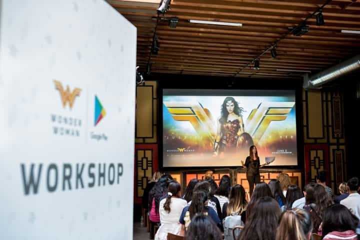 Wonder woman made with code an epic partnership