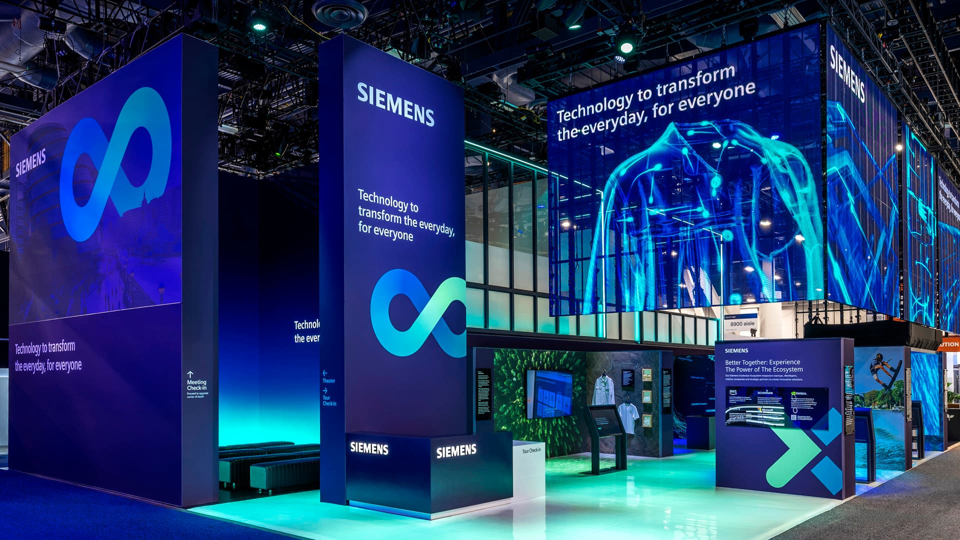 Siemens at CES 2025 Immersive Brand Experience Award Winner