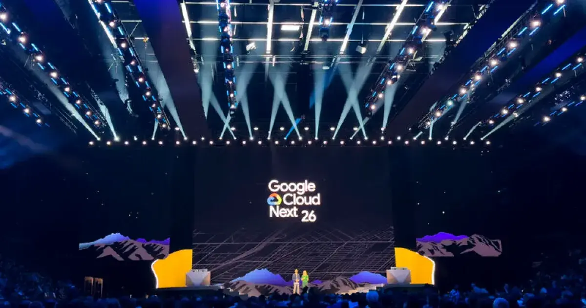 Google Cloud Next 2026 mainstage wide shot