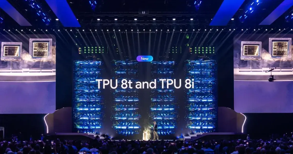 TPU 8t and TPU 8i announcement at Google Cloud Next 2026