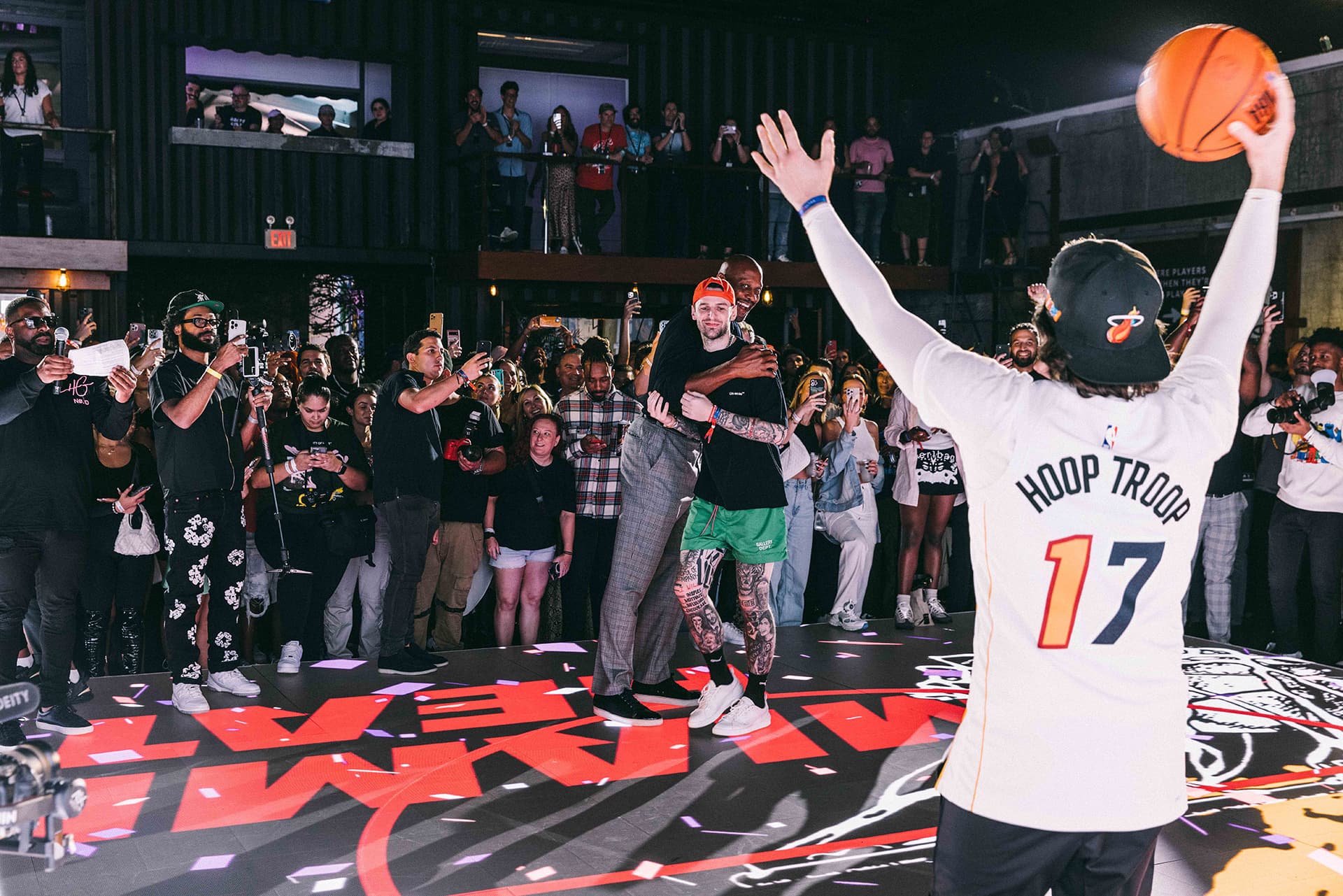 Michelob ULTRA Courtside Hoop Troop