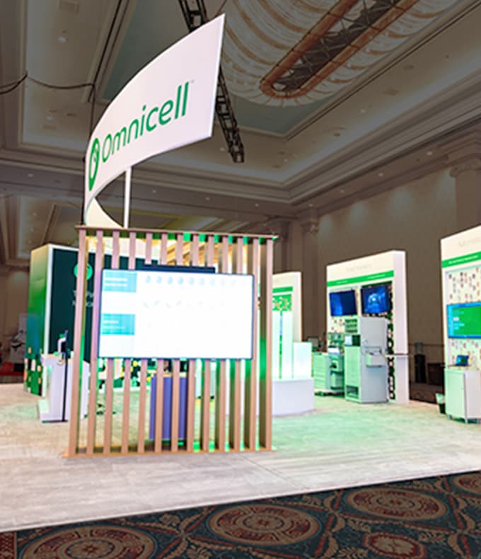 Omnicell HIMSS Interactive Screen