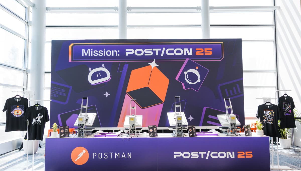 Postman POST/CON 25 Conference Booth