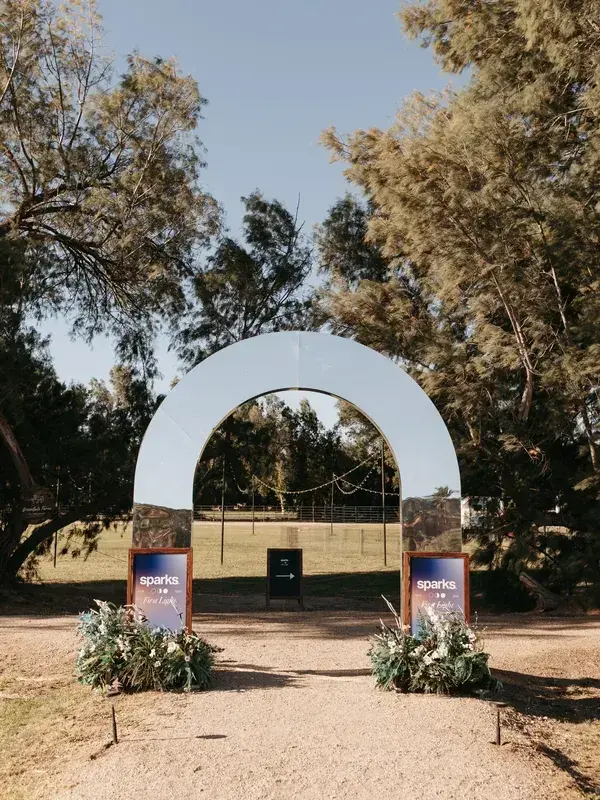 Sparks First Light EMS 2026 Entrance Arch