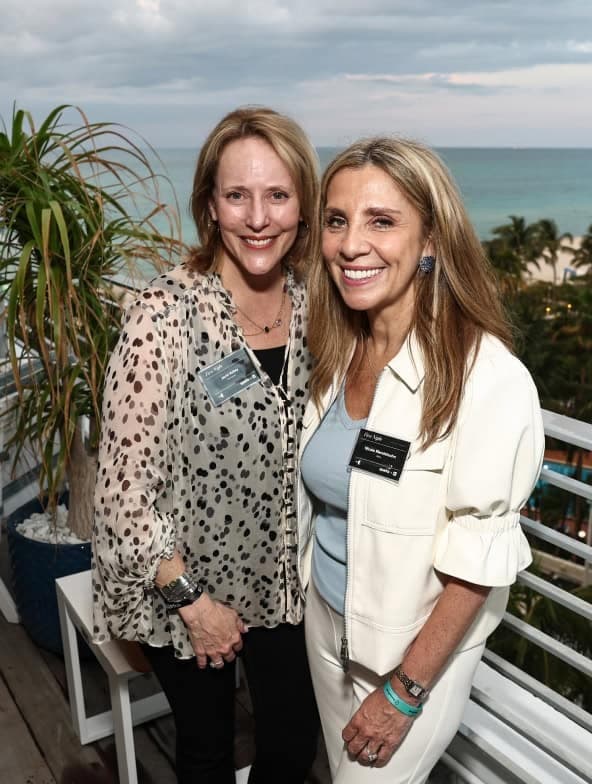 Jacki Kelley (Omnicom) and Nicola Mendelsohn (Meta) at First Night, POSSIBLE 2026