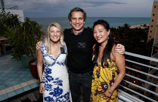 Laura Molen, Harry Kargman (Kargo), and Louisa Wong at First Night, POSSIBLE 2026