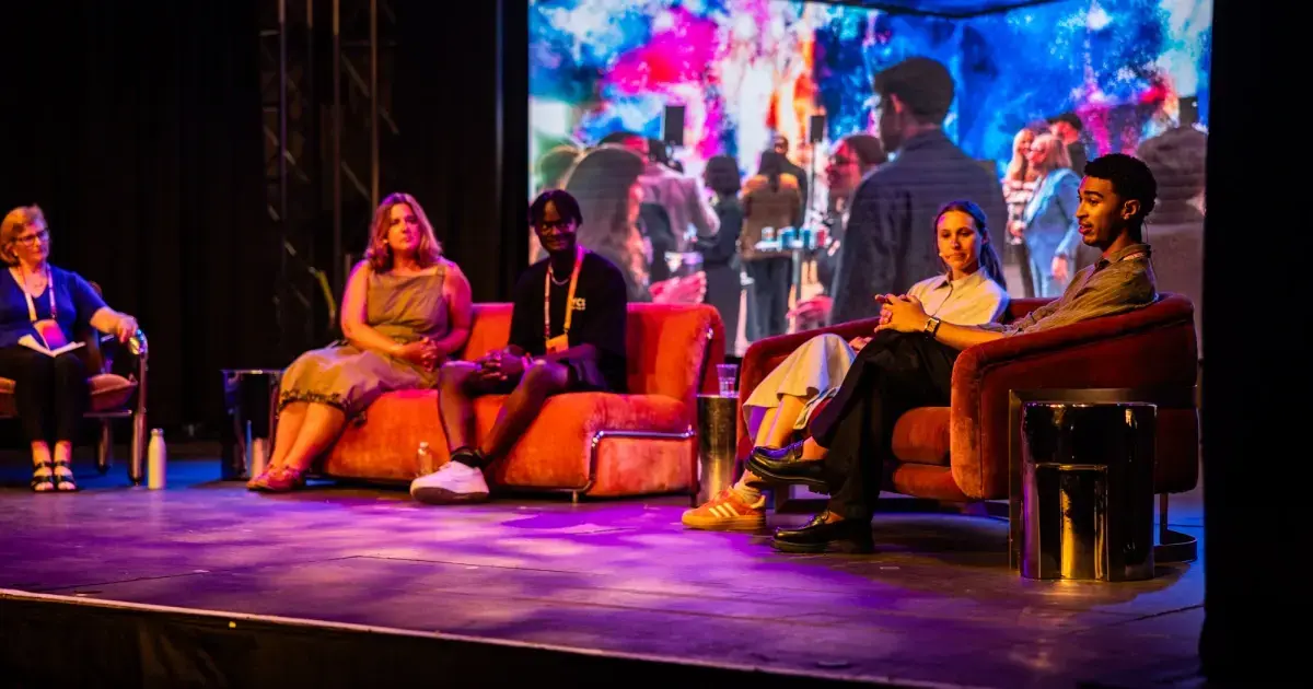Creative Collision Panel Wide Shot — UK Creative Festival 2026