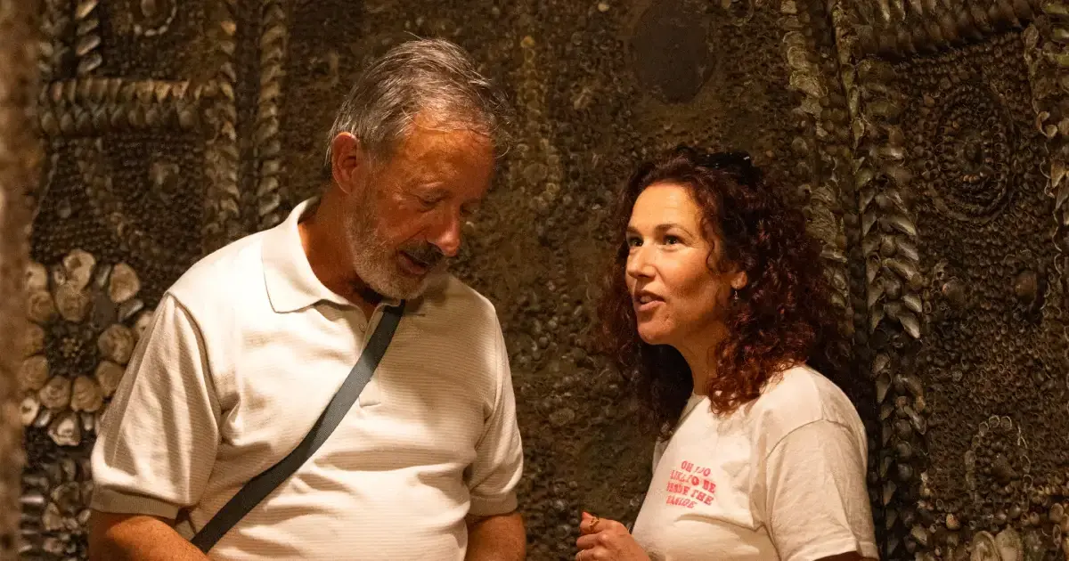 Sparks Guests Tour the Shell Grotto — UK Creative Festival 2026