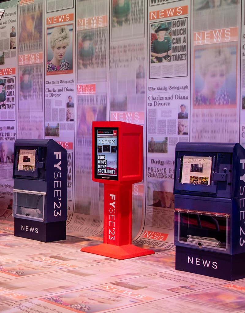 The Crown Newspaper Vending Machine