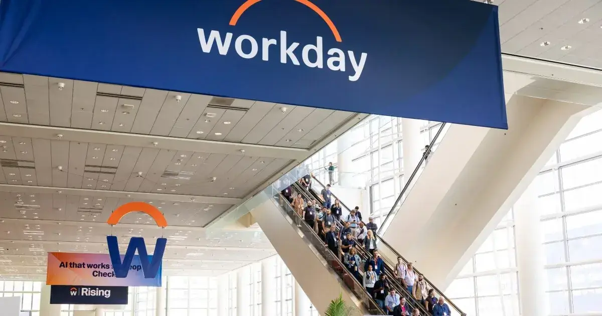Workday Rising 2025 Moscone Center Arrival