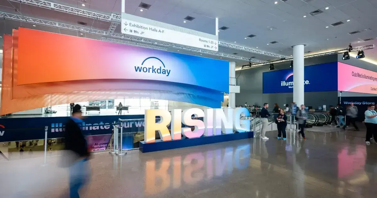 Workday Rising 2025 Registration Entrance