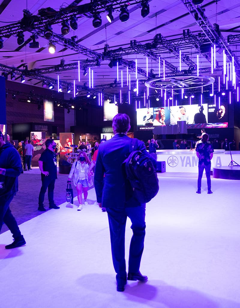 Yamaha namm entrance