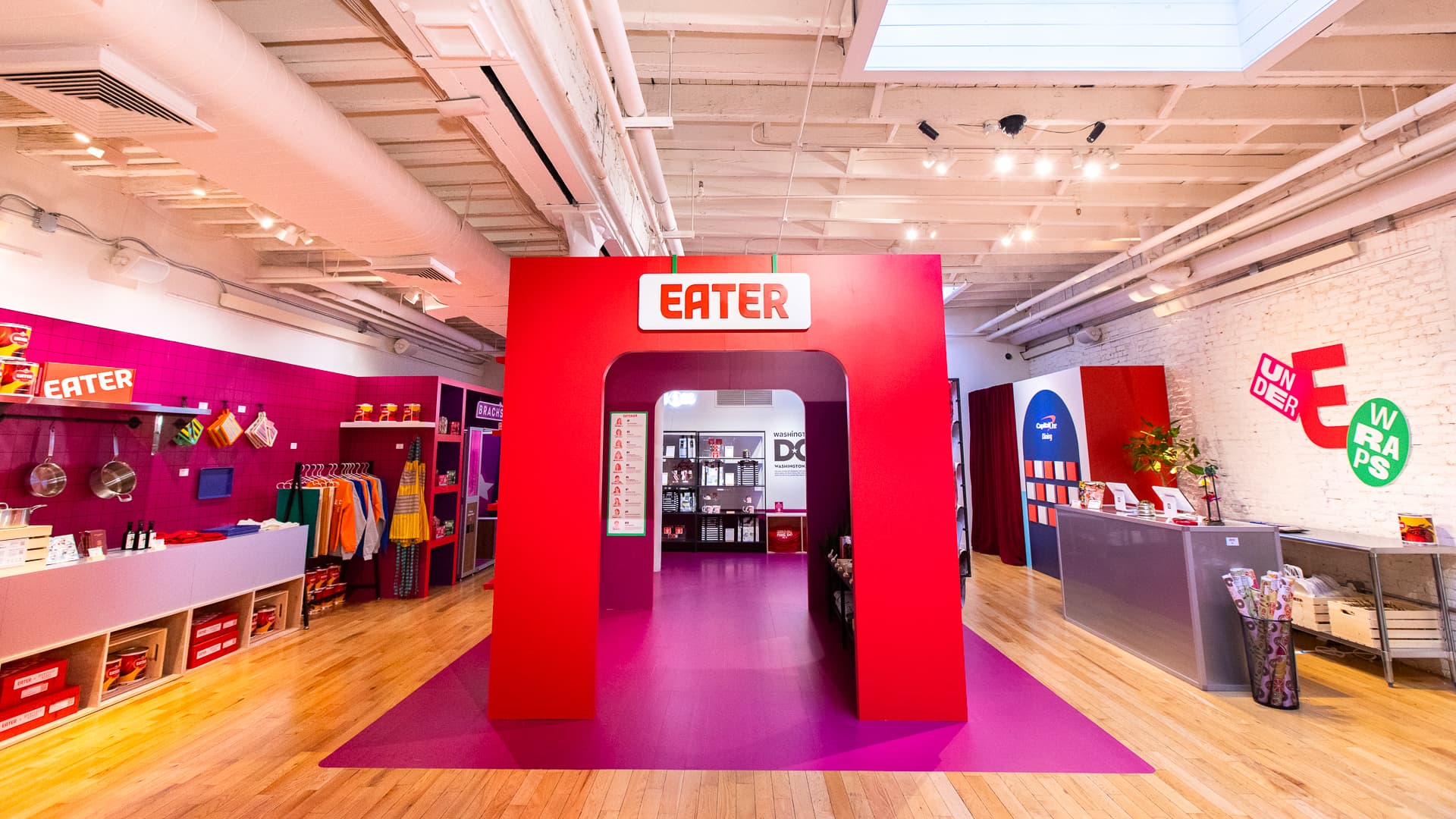 Eater Under Wraps Main Hall